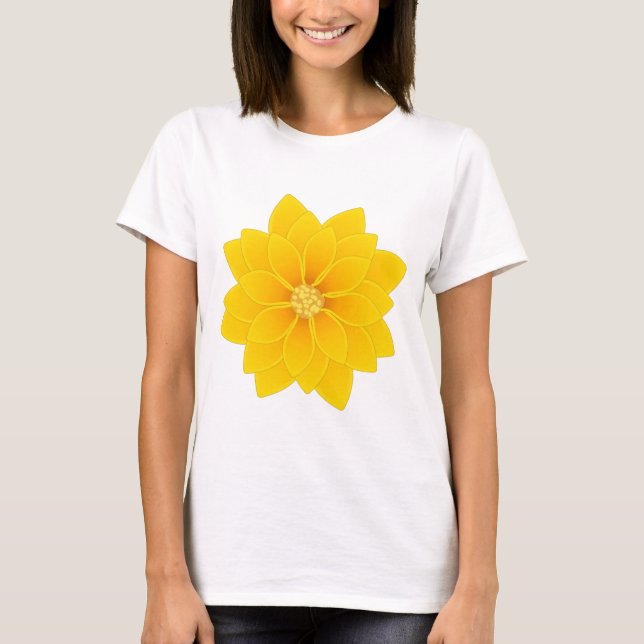 T-shirt pour femmes à manches courtes – Coton doux (Devant)