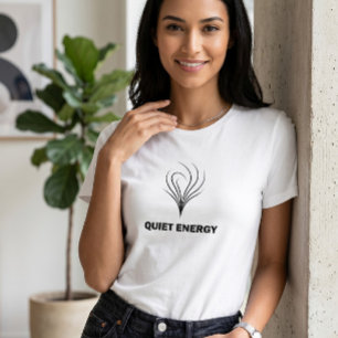 T-shirt pour femmes   Art en ligne abstrait minima