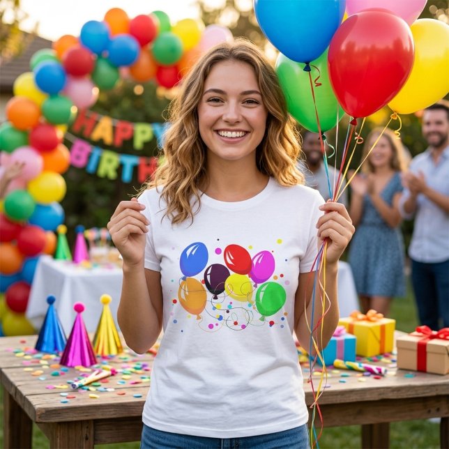 T-Shirt pour femmes Ballons de Fête (Créateur téléchargé)