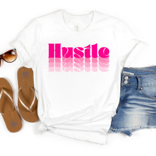 T-shirt pour femmes Boss Lady Pink Hustle