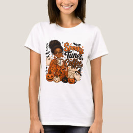 T-shirt pour femmes Café Spooky Tunes