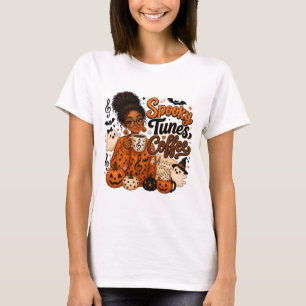 T-shirt pour femmes Café Spooky Tunes