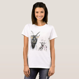 T-Shirt pour femmes - Chèvres, Drôle
