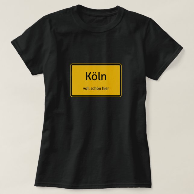 T-Shirt pour femmes Cologne (Design devant)