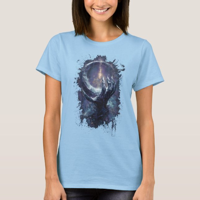 T-Shirt pour femmes Cosmic Hand Dark Fantasy (Devant)