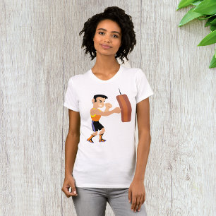T-Shirt pour femmes dans le sac de boxe