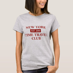 T-shirt pour femmes du New York Time Travel Club