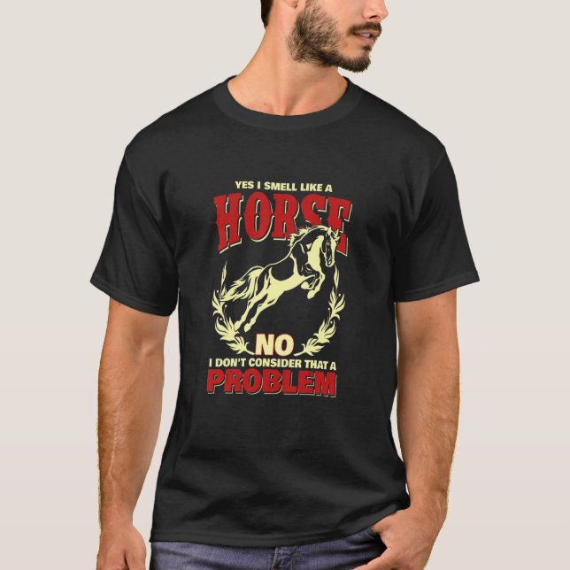T-shirt Pour Femmes Équitation (Devant)
