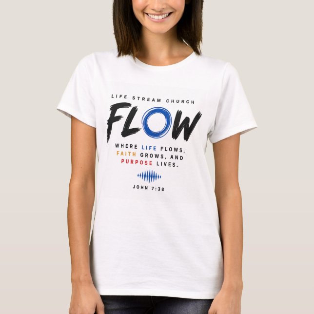 T-Shirt pour femmes FLOW (Devant)