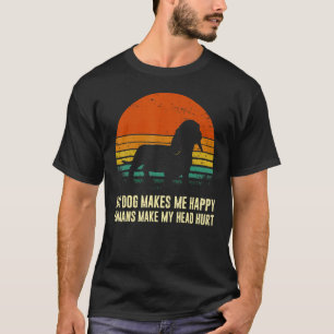 T-shirt Pour Femmes Hommes Enfants Amoureux de Dachshund