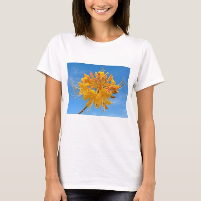 T-Shirt pour femmes (M) avec Florida Flame Azalea (Devant)