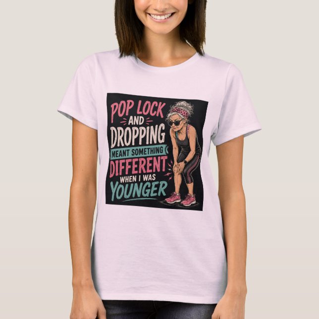 T-shirt pour femmes Pop Lock and Drop Entraînement (Devant)