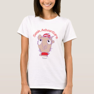 T-shirt pour femmes "Recherchez l'aventure"