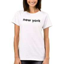 T-shirt pour femmes, style new-yorkais
