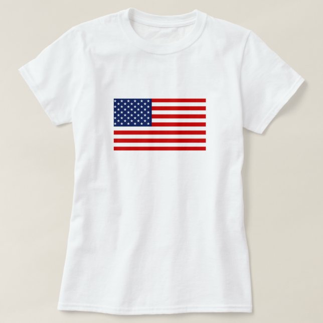 T-Shirt pour femmes USA (Design devant)
