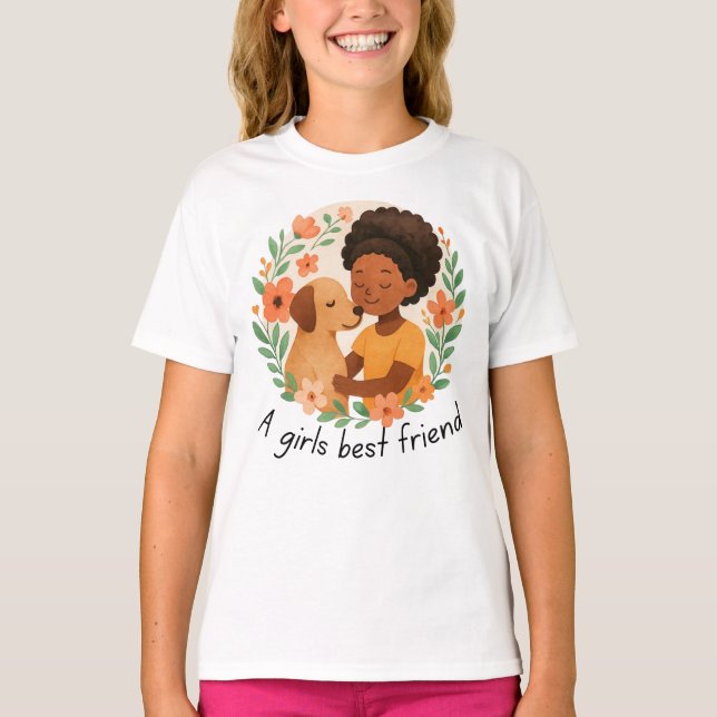 T-shirt pour fille (Devant)