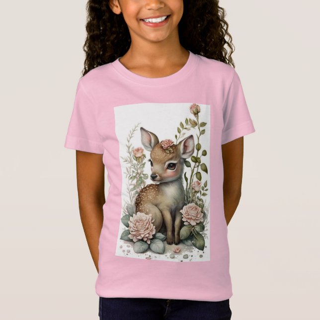 T-shirt pour fille (Devant)
