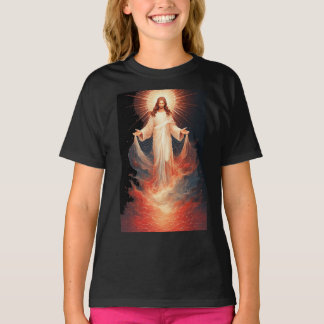 T-shirt pour fille chrétienne du Christ glorieux r