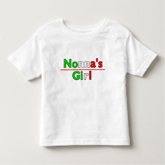 T-shirt pour fille de Nonna pour correspondre avec