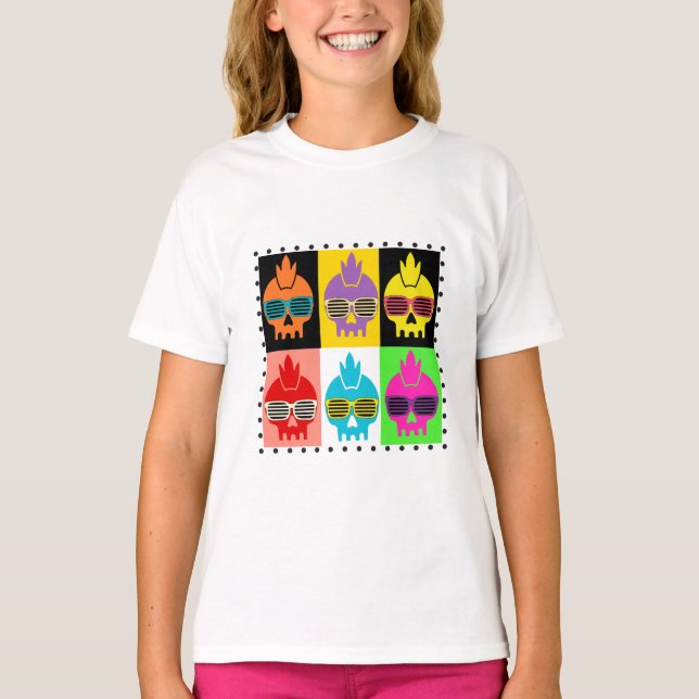 T-Shirt pour filles (Devant)