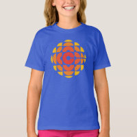 T-shirt pour filles du logo de la CBC 1974