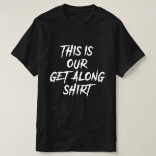 T-shirt Pour frères et sœurs 2 têtes c'est notre entente