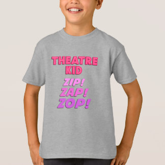 T-Shirt pour garçon Theatre Kid Zip-Zap-Zop