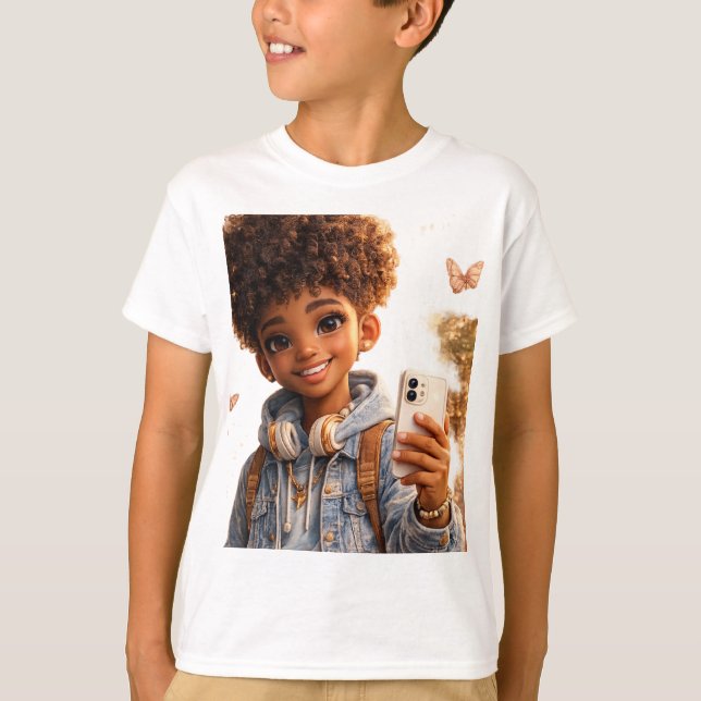T-shirt pour garçons  (Devant)