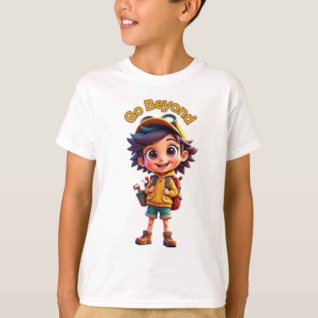 T-shirt pour garçons et filles (Devant)