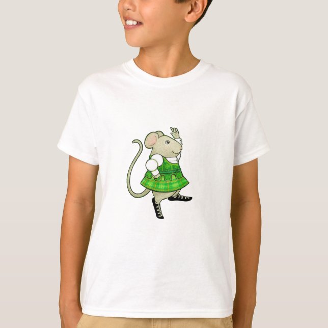 T-Shirt pour garçons IRISH JIG MOUSE (Devant)