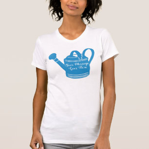 T-shirt Pour Gardeners, arrosage personnalisé des message