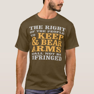 T-shirt Pour garder et porter des armes Pro Gun 1950