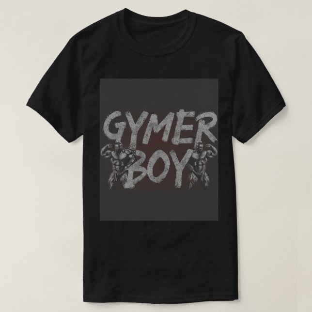 T-Shirt pour GYM boy And Girl. (Design devant)