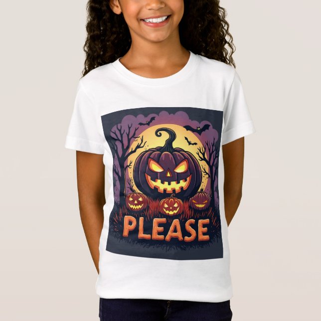 T-shirt pour Halloween (Devant)