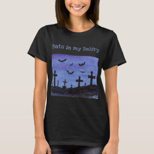 T-shirt pour Halloween chauves-souris