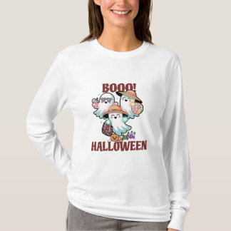 T-shirt pour Halloween Ghosts Boo