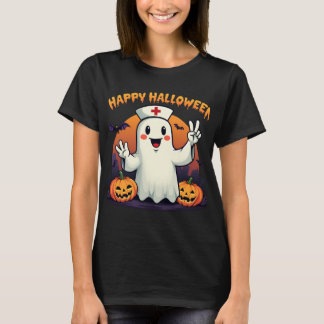 T-shirt pour Halloween - Jack-o-Lantern & chauve-s