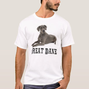 T-shirt pour homme avec chiot Dogue Allemand adora