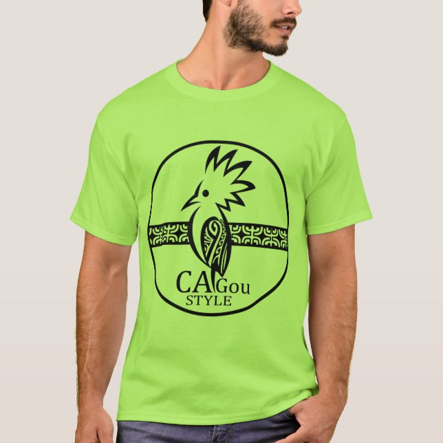 T-shirt pour homme CAgou STYLE (Devant)