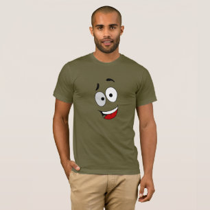 T-shirt pour homme -Jasper - Un visage heureux