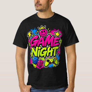 T-shirt pour homme pour soirée de jeu au graffiti