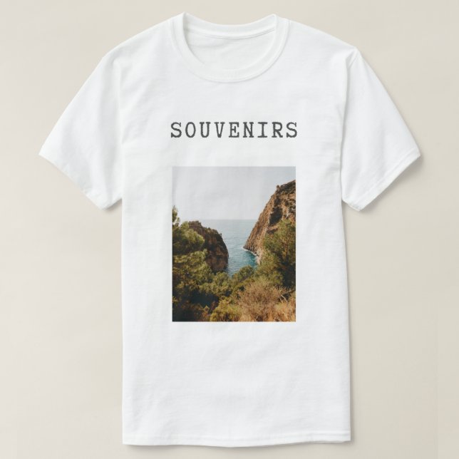 T-shirt pour homme souvenir  (Design devant)