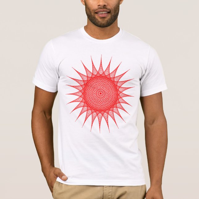 T-Shirt pour Homme String Art (Devant)
