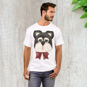 T-Shirt pour homme visage chats
