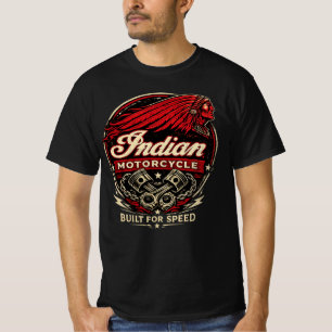 T-Shirt pour hommes avec logo Indian Motorcycle