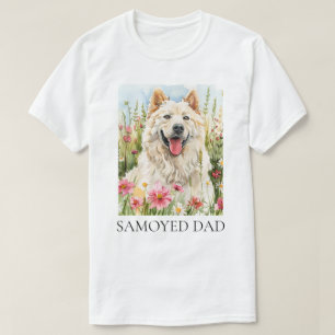 T-shirt pour hommes – Chemise de papa Samoyède pou
