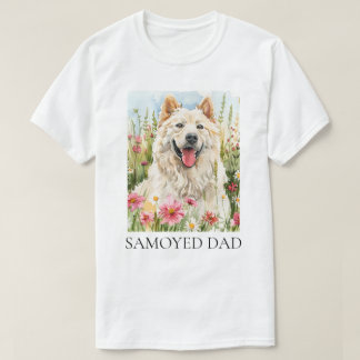 T-shirt pour hommes – Chemise de papa Samoyède pou