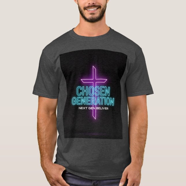 T-Shirt pour hommes Chrétiens de la Génération Cho (Devant)