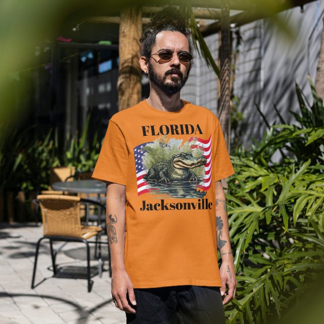 T-Shirt pour hommes de Floride (Sun, Heat and Gator Energy)
