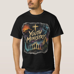T-shirt pour hommes de ministère de jeunesse